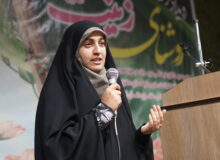اولین رویداد منطقه‌ای دختران حاج قاسم در شمال فارس برگزار شد.